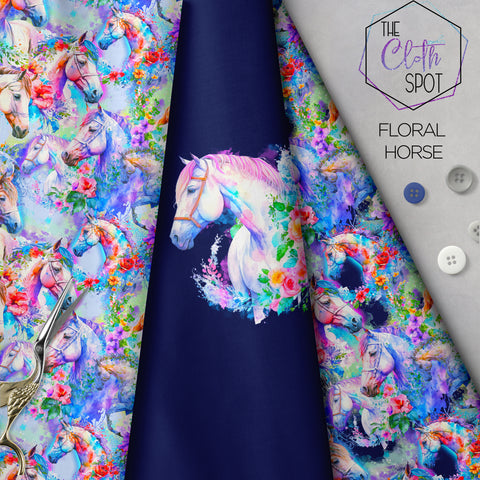 Floral Horse