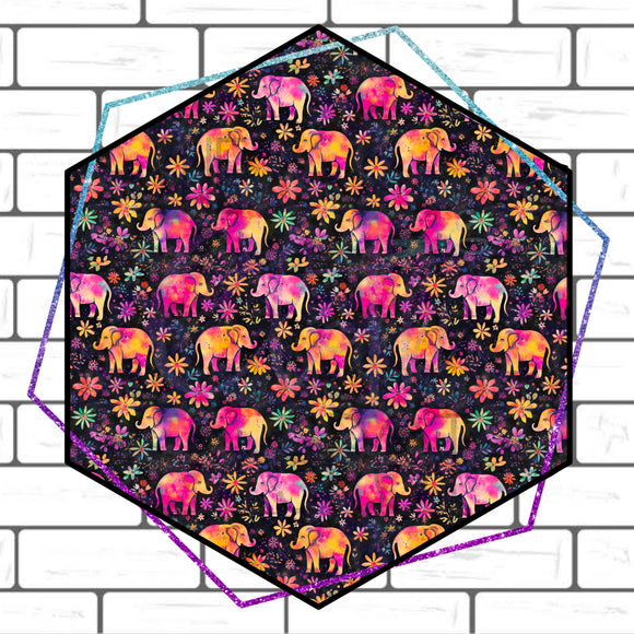 Colour Elephants Design 2