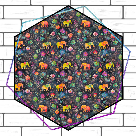 Colour Elephants Design 3