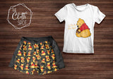 Pooh Gang Neon Main Fabric