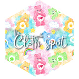 Care Bears Scattered Main Fabric