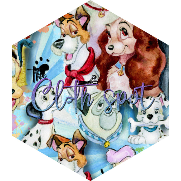 Disney Dogs Main Fabric