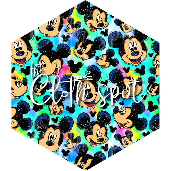 Mickey Faces Main Fabric