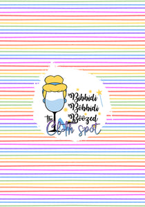 Princess Drinks Bibbidi Bobbidi Boozed Panel