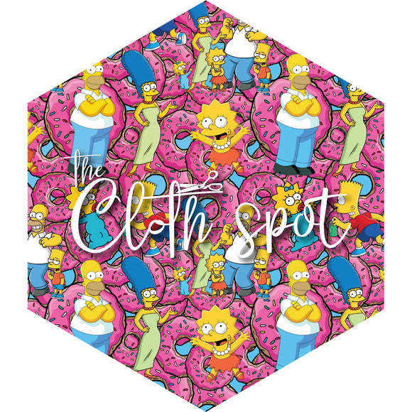 Simpsons Main Fabric