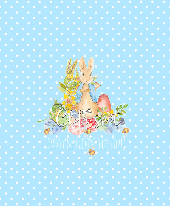 Peter Rabbit Dots Panel