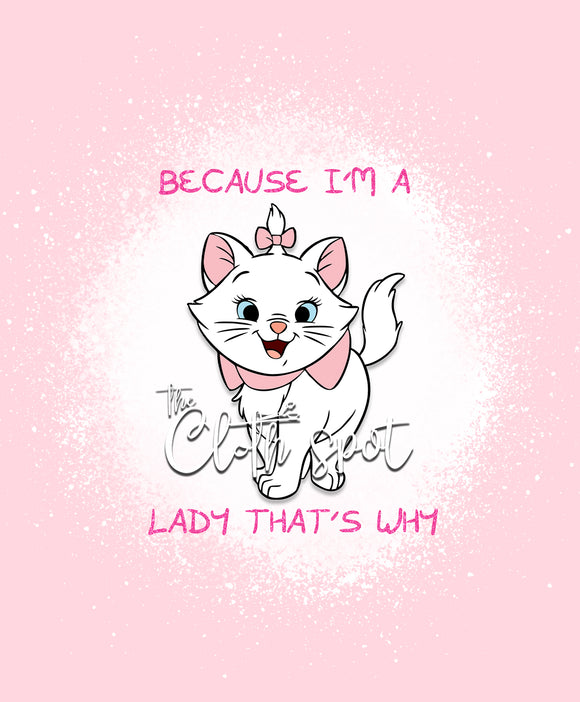 Lady Cat Panel