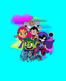 Teen Titans Go Blue Panel