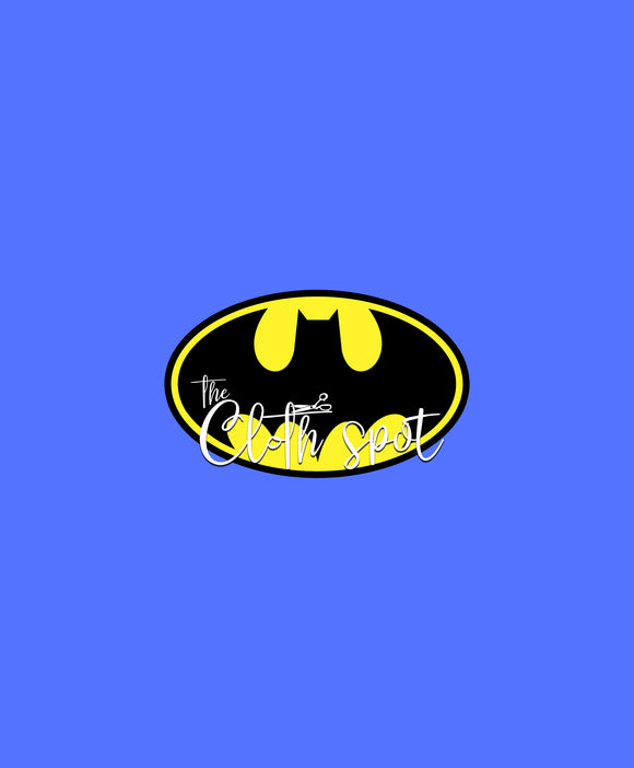 Batman Blue Panel
