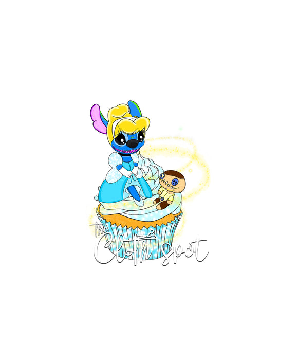 Stitch Cupcakes Cinderella Panel