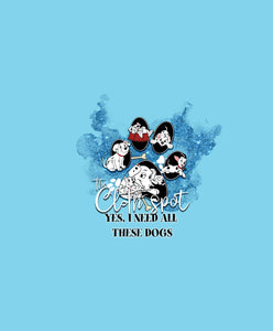 101 Dalmations Blue Panel