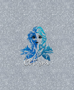 Frozen Glitter Elsa Panel