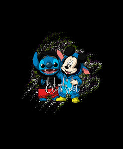 Mickey Stitch Panel