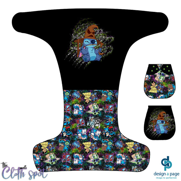 Harry Potter Stitch Nappy Panel